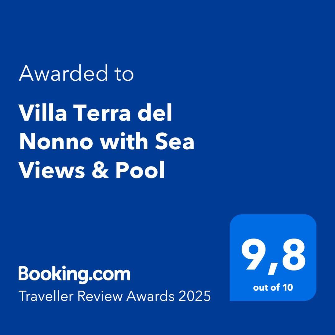 Villa Terra Del Nonno With Sea Views & Pool Gaios Dış mekan fotoğraf